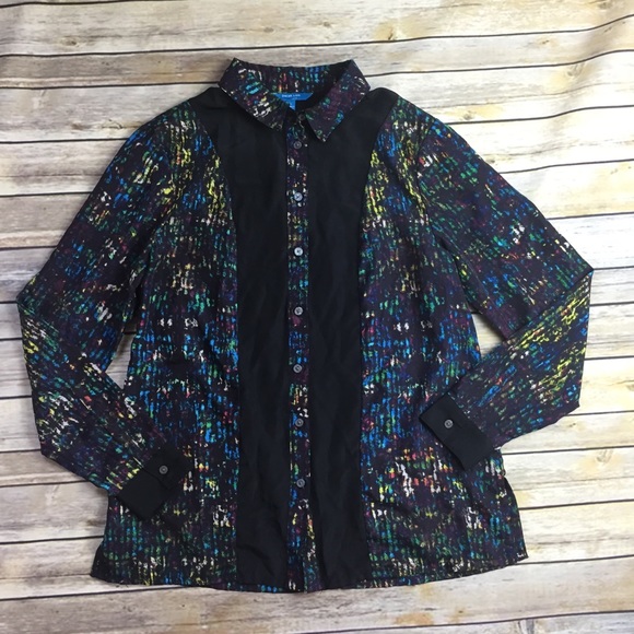 Derek Lam for Design Nation Button Down Blouse - Picture 3 of 8